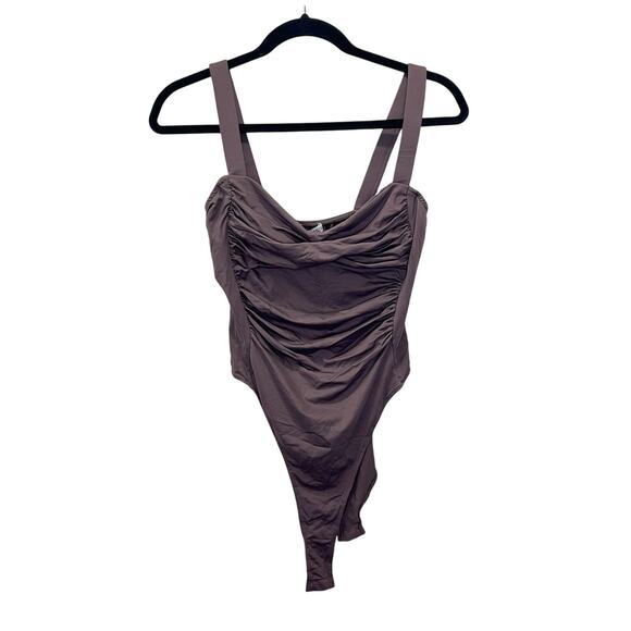 NWT Zara Purple Tank Top Bodysuit - Picture 1 of 3